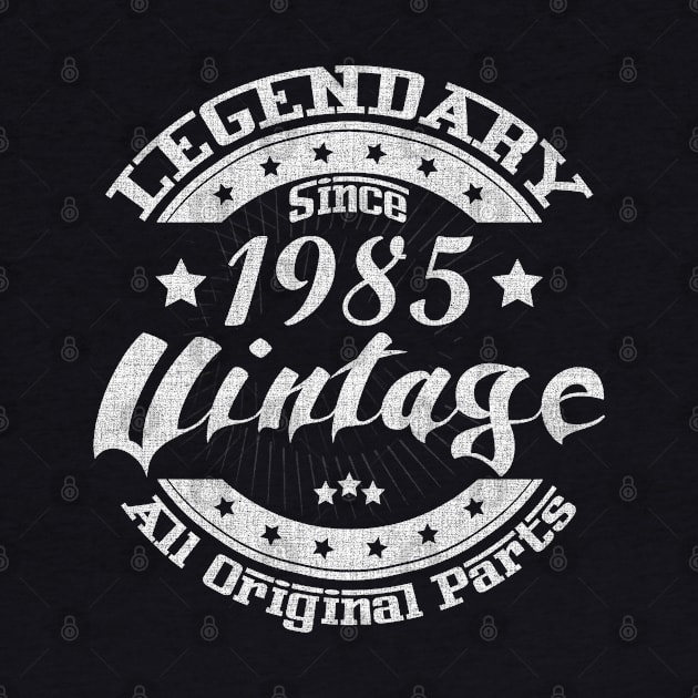 Legendary Since 1985. Vintage All Original Parts by FromHamburg